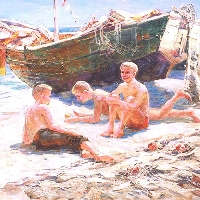 Boys On The Beach