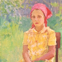Young Girl Sitting