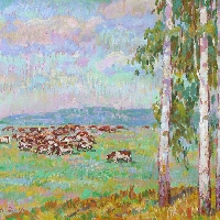 Herds in a Field