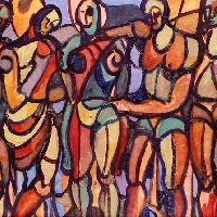 Composition with Figures