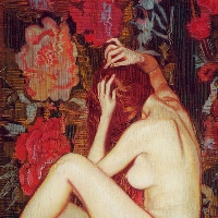Nude against Persian Carpet