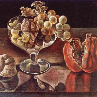 Still life with Grapes
