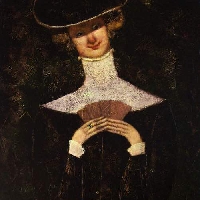 Lady With Cards